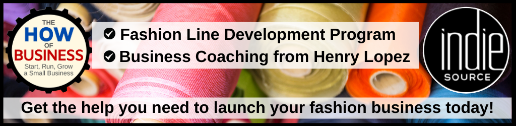 Indie Source Fashion Line Development Program