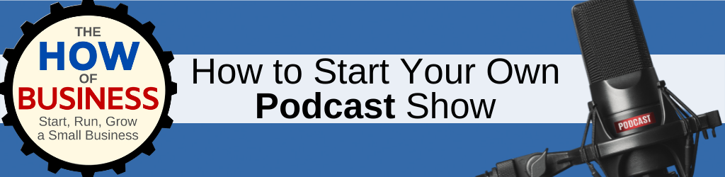 How to start your own podcast show. 