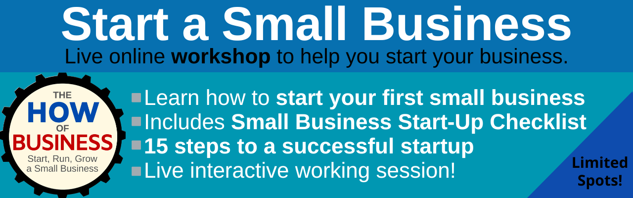 Start a Small Business Workshop