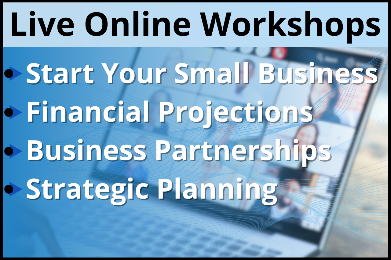 Workshops to help your start, run and grow your small business. 