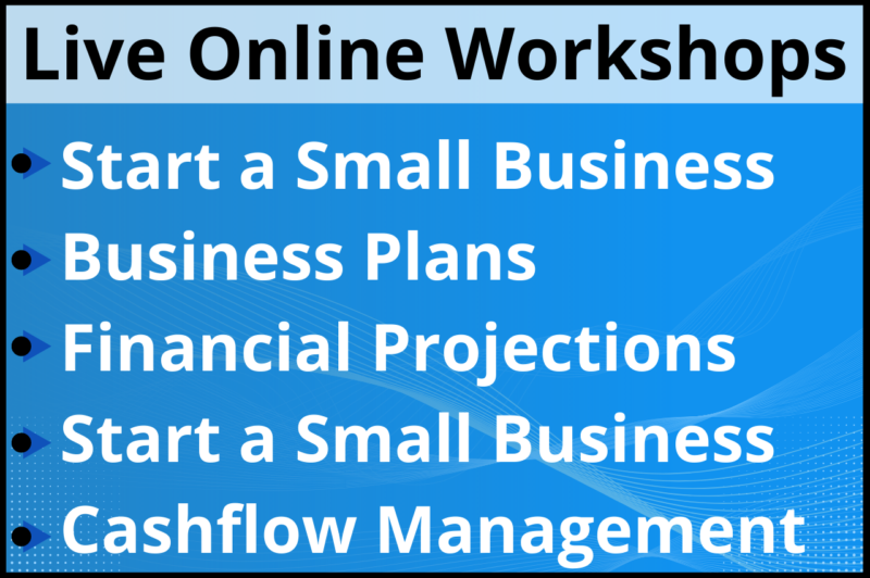 Workshops to help your start, run and grow your small business. 